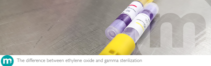 The difference between ethylene oxide and gamma sterilization