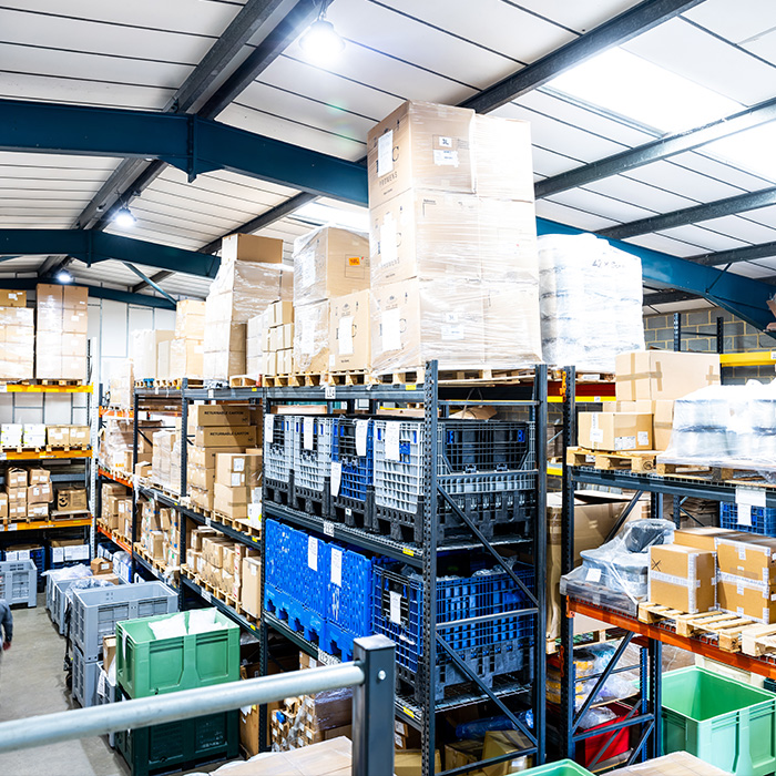 Medical supplies in warehouse Medical supplies in warehouse