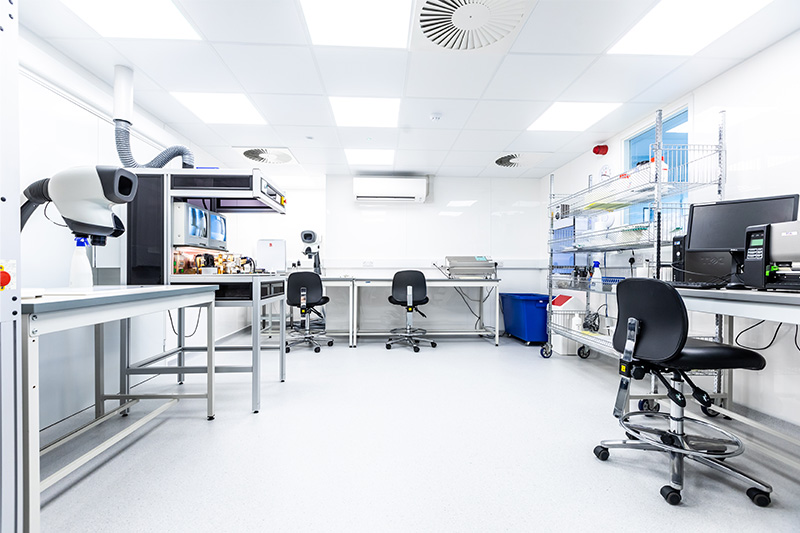 Medical device manufacturing cleanroom
