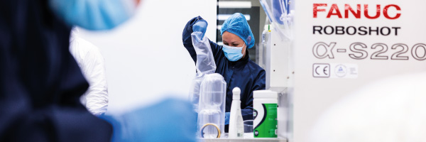 What factors influence the cost of injection moulding of medical devices?
