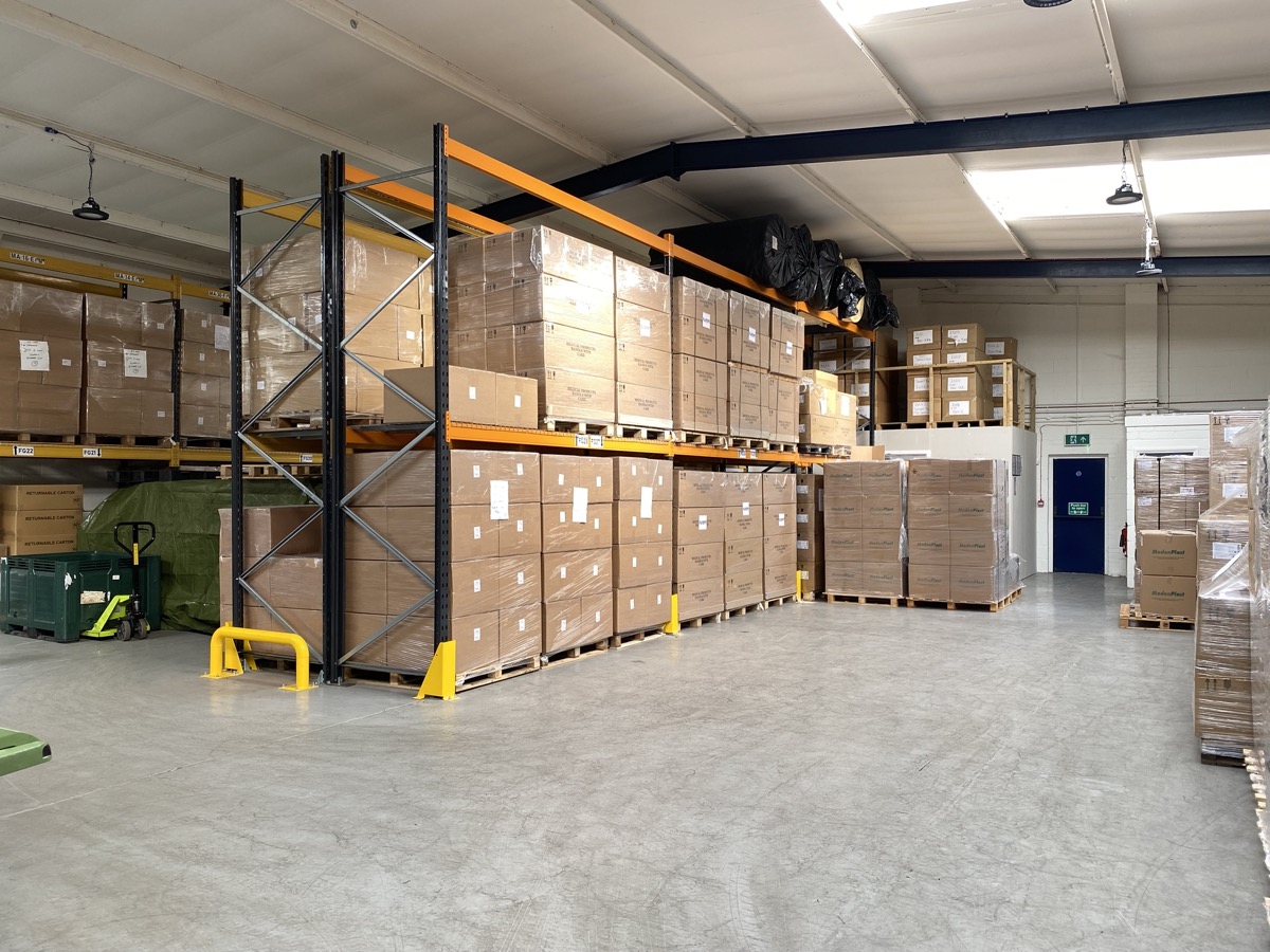 Meridian Medical storage warehouse
