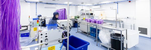 New Cleanroom at Meridian Medical 