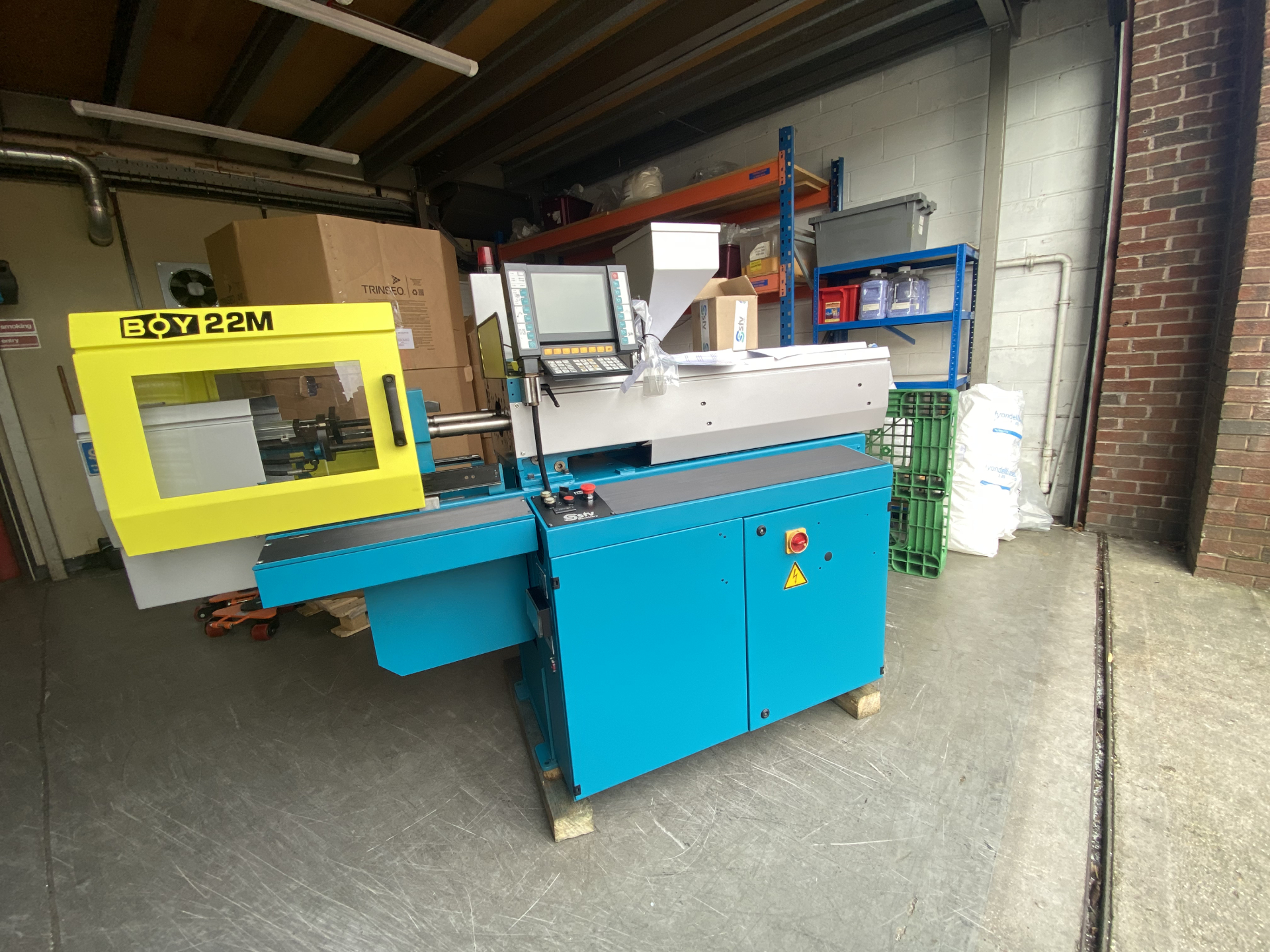 Meridian Medical invested in a brand new Boy 22-ton injection moulding machine in 2025 to assist in the production of medical devices that require high-wear materials such as PVC